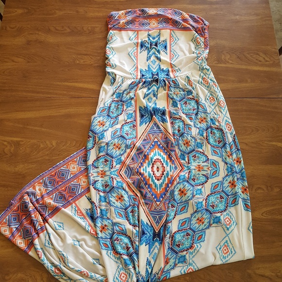 Bo Bel Dresses & Skirts - Strapless Maxi Dress
